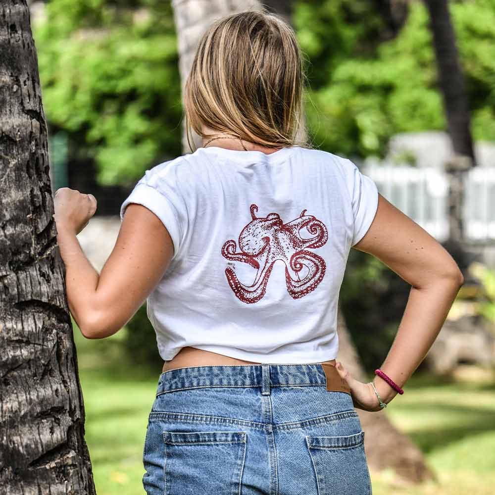 T-SHIRT FEMME OCTOPUS