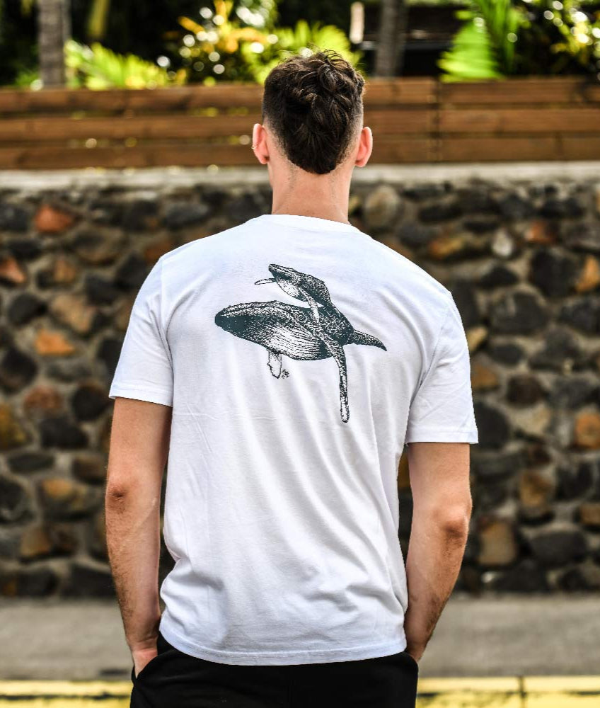T-SHIRT HOMME BALEINES