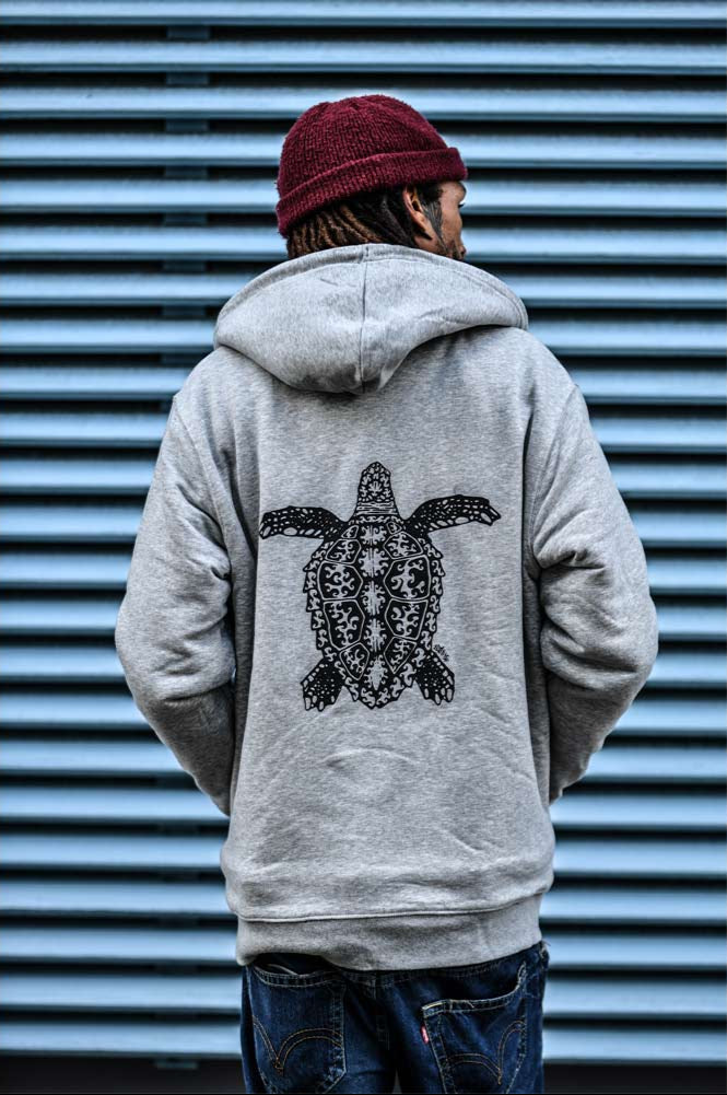 SWEAT MIXTE TORTUE CARET