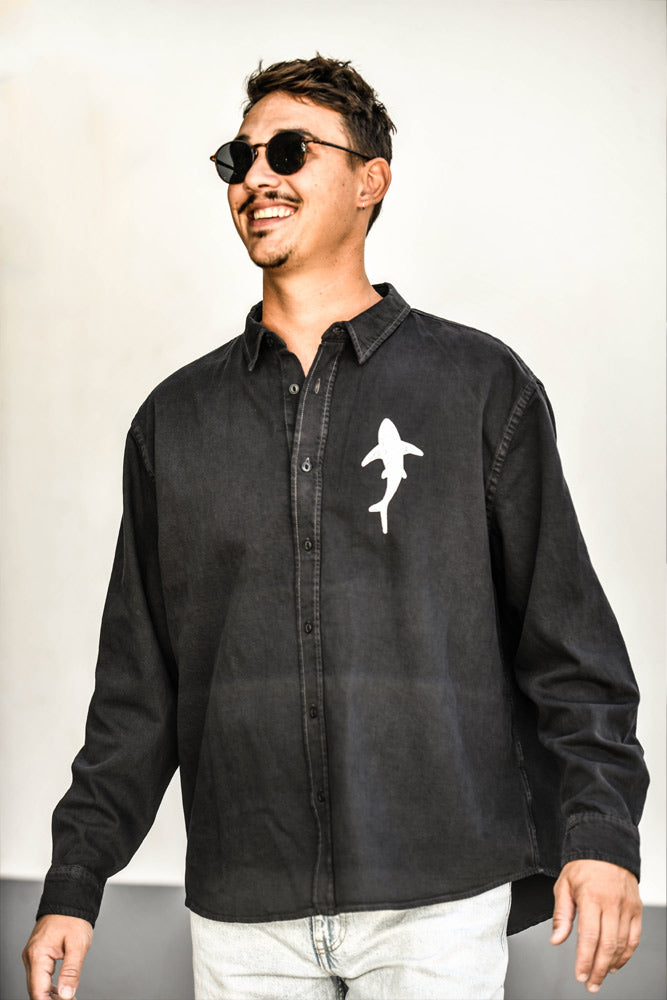 CHEMISE MIXTE REQUIN ZEBRE