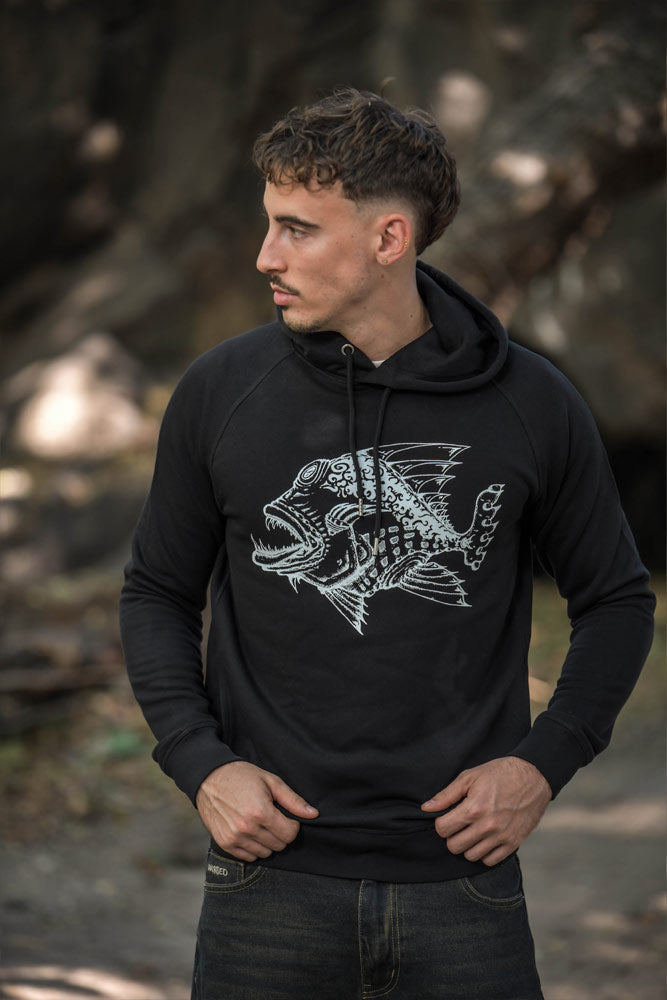 SWEAT MIXTE POISSON MECHANT