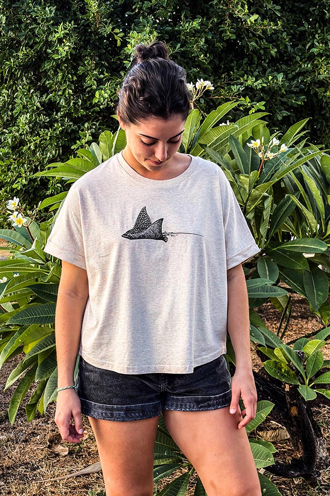 T-SHIRT FEMME RAIE