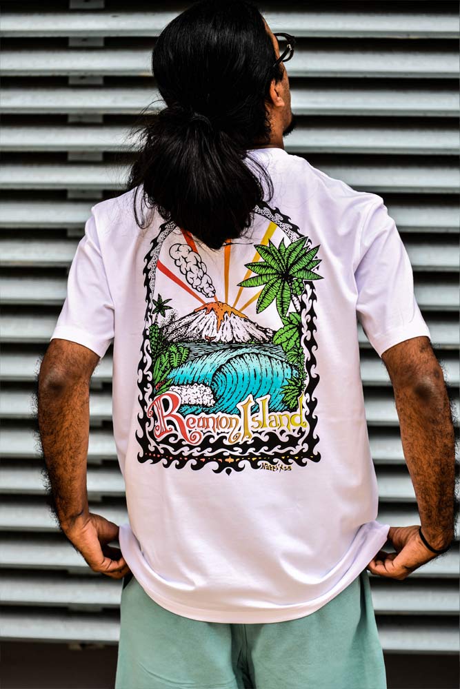 T-SHIRT HOMME REUNION ISLAND