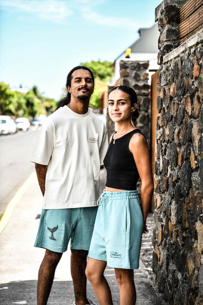 SHORT MIXTE QUEUE DE BALEINE