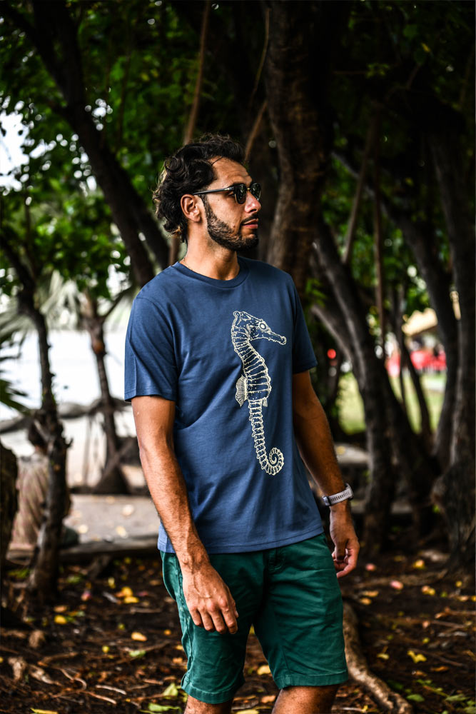 T-SHIRT HOMME HIPPOCAMPE