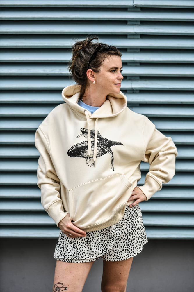 SWEAT MIXTE BALEINES