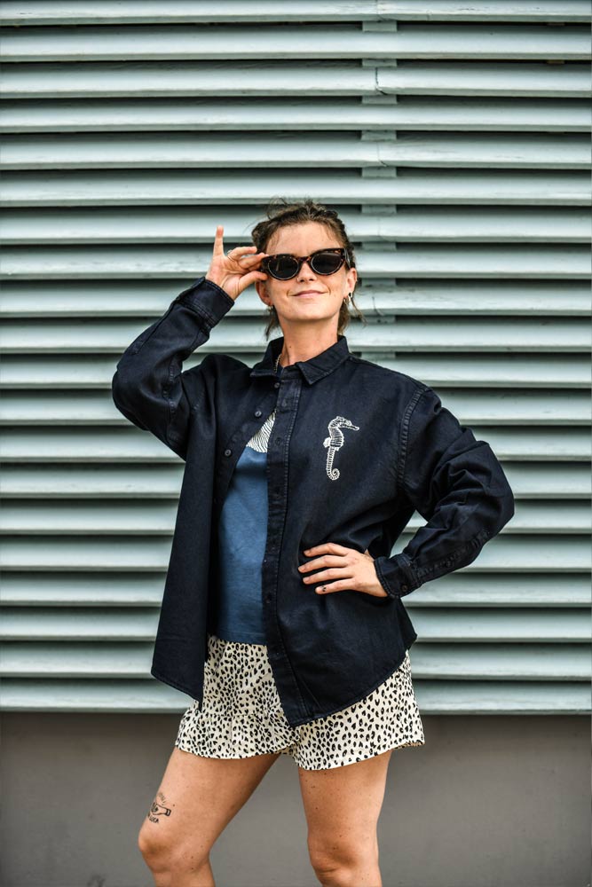 CHEMISE MIXTE HIPPOCAMPE