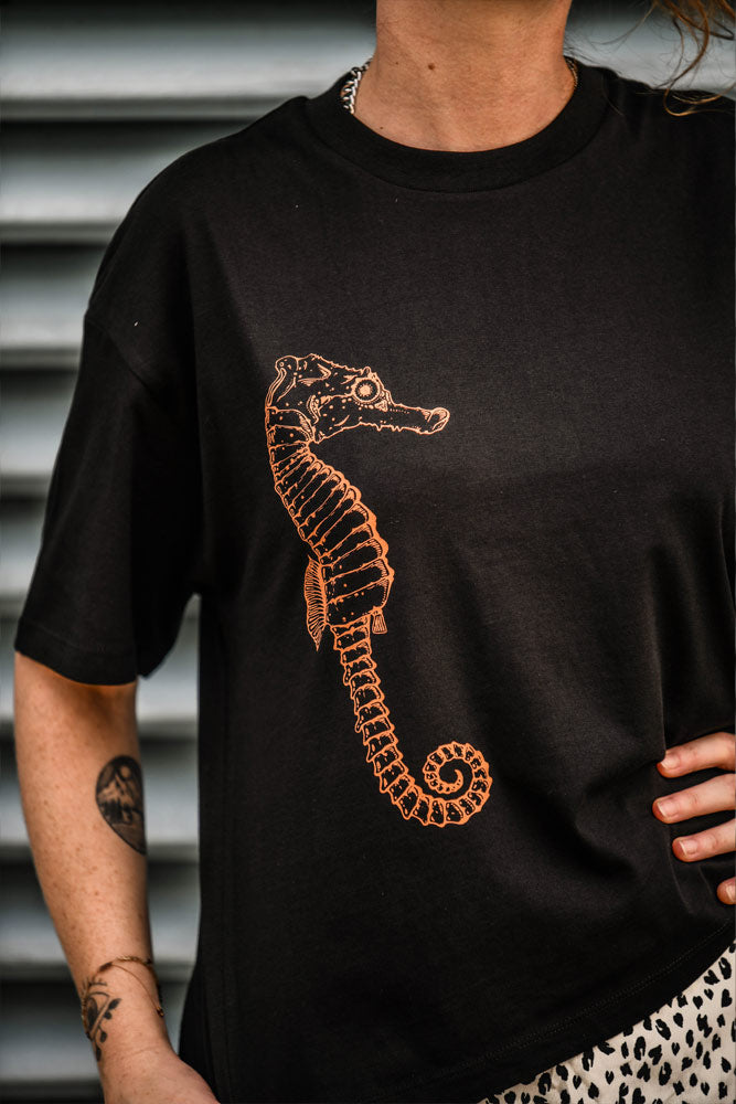 T-SHIRT FEMME HIPPOCAMPE