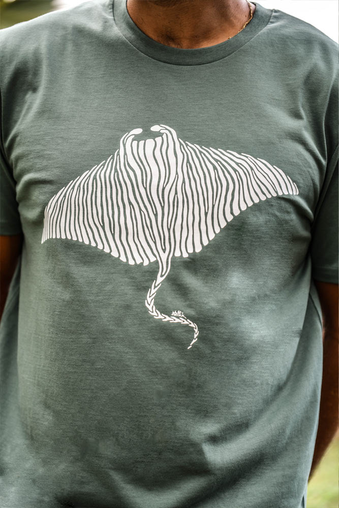 T-SHIRT HOMME RAIE MANTA