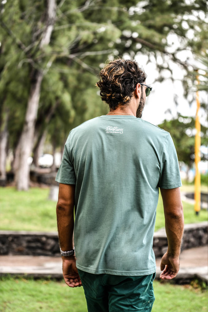 T-SHIRT HOMME RAIE MANTA