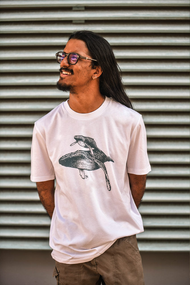 T-SHIRT HOMME BALEINES