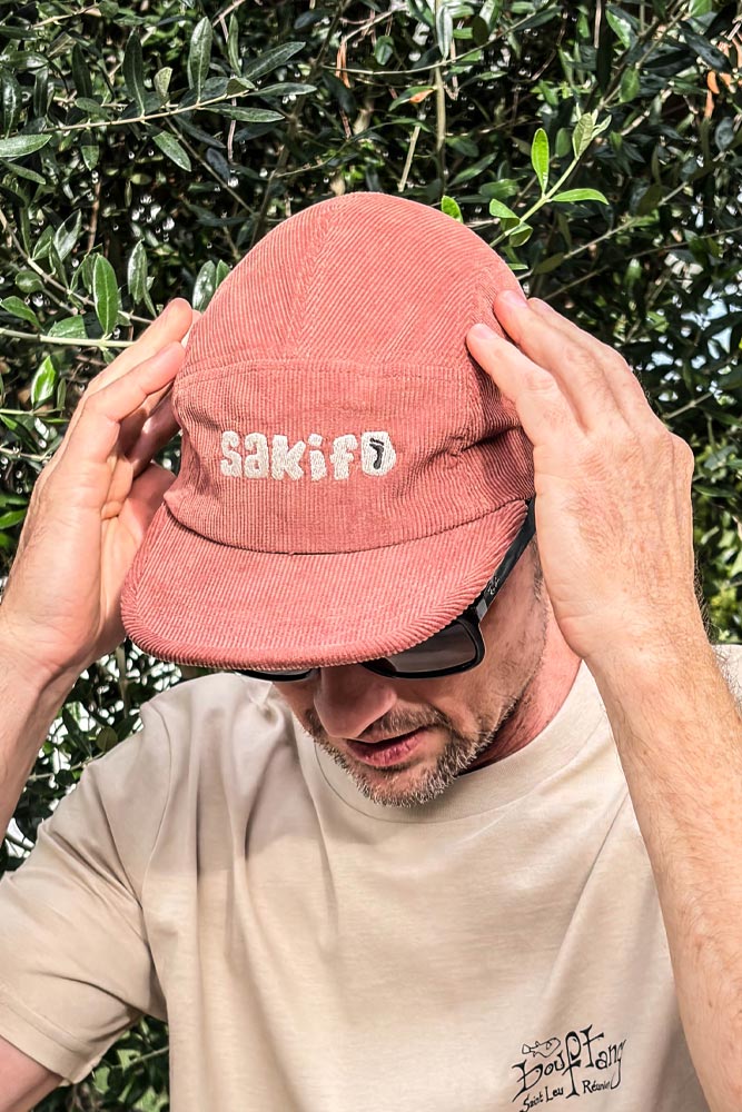 CASQUETTE VELOURS LOGO SAKIFO