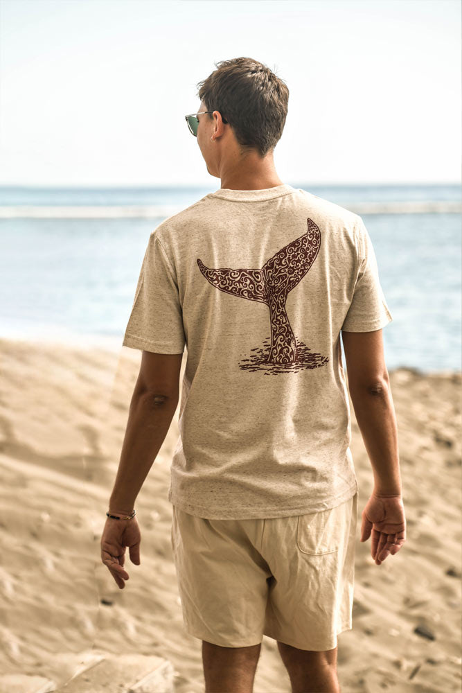 T-SHIRT HOMME QUEUE DE BALEINE