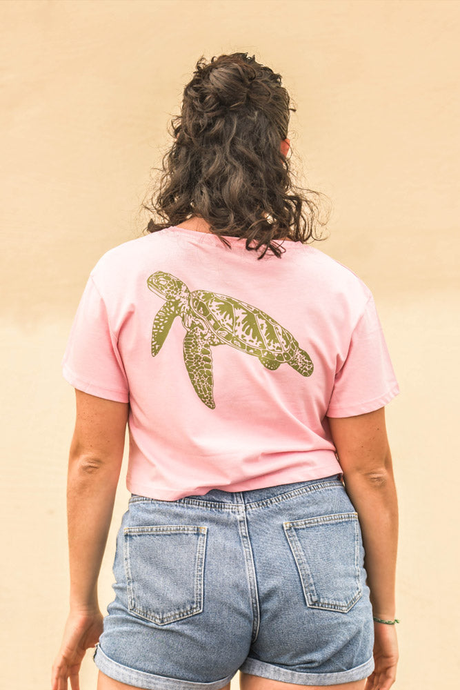 T-SHIRT FEMME TORTUE SIMPLE
