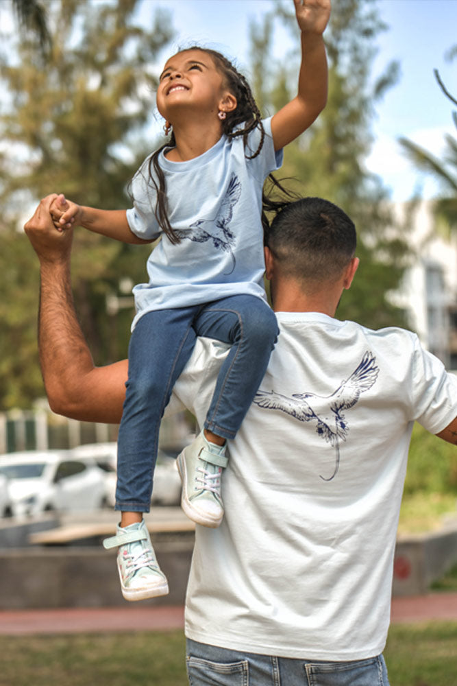 T-SHIRT ENFANT PAILLE EN QUEUE