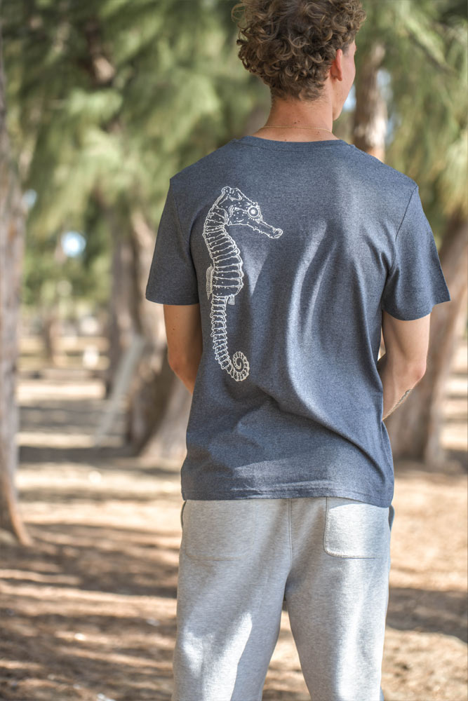 T-SHIRT HOMME HIPPOCAMPE