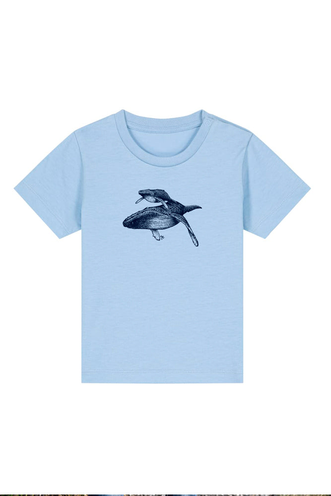 T-SHIRT BEBE BALEINES