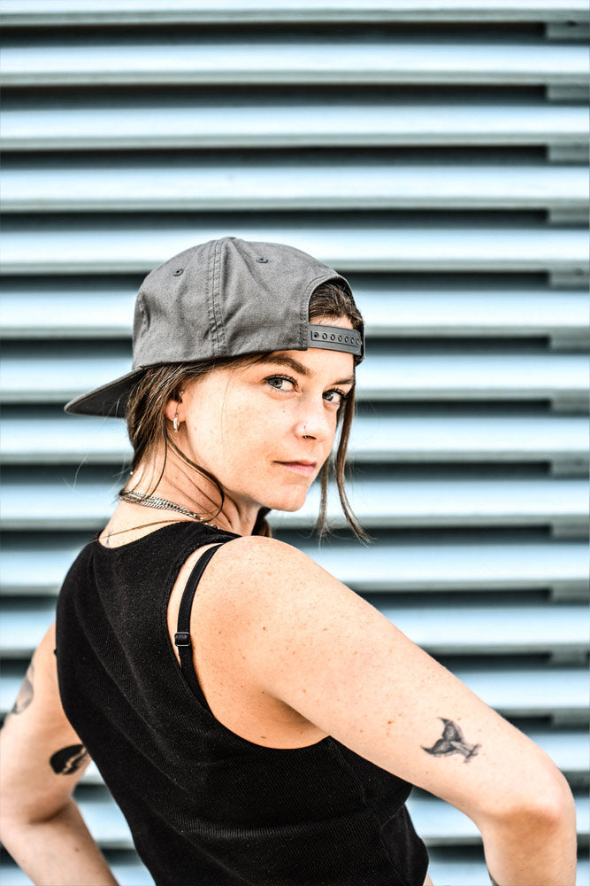 CASQUETTE_COTON BIO BOUFTANG_GRIS