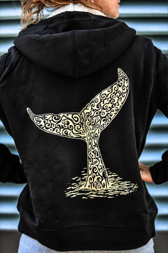 SWEAT MIXTE FOURRE QUEUE DE BALEINE