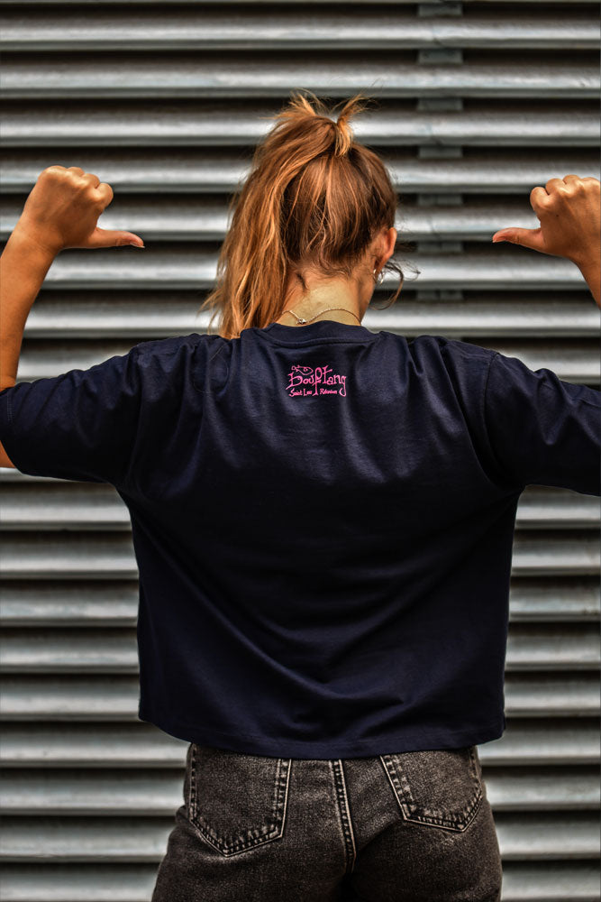 T-SHIRT FEMME CROP MEDUSA