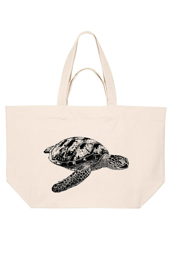 SHOPPING BAG TORTUE VERTE
