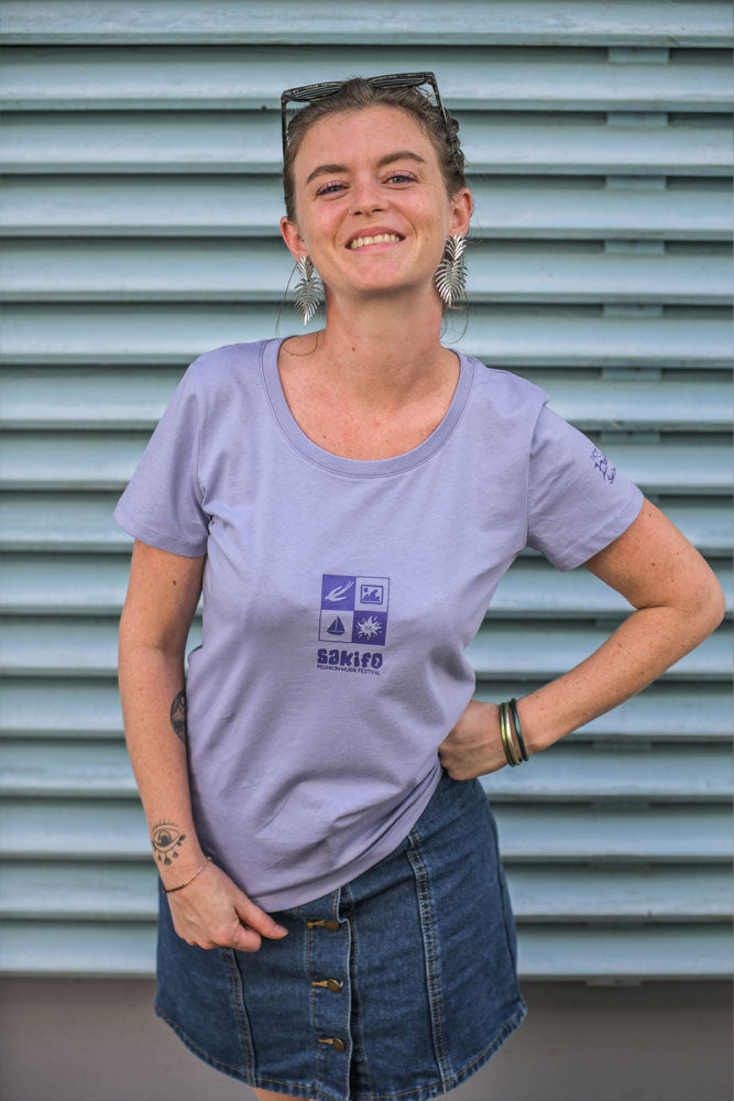 sakifo 2026 t-shirt femme coton bio
