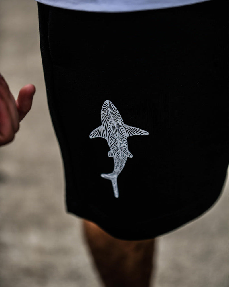 SHORT MIXTE REQUIN ZEBRE