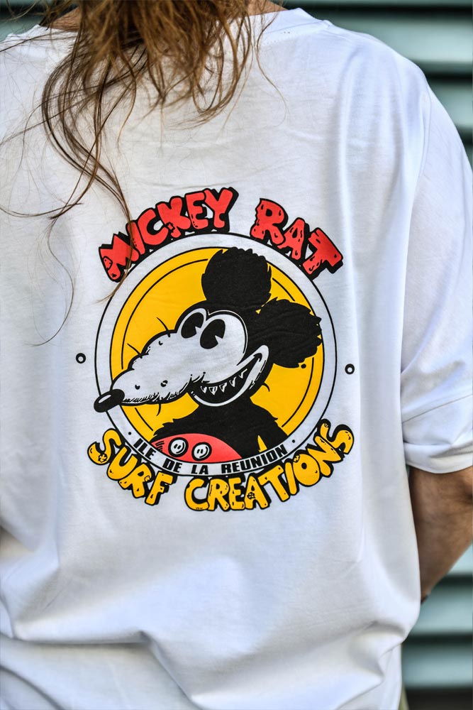 T-SHIRT FEMME MICKEY RAT