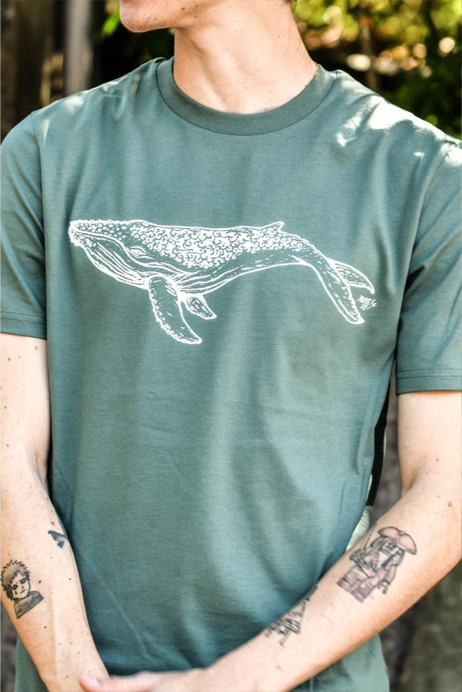 T-SHIRT HOMME BALEINE