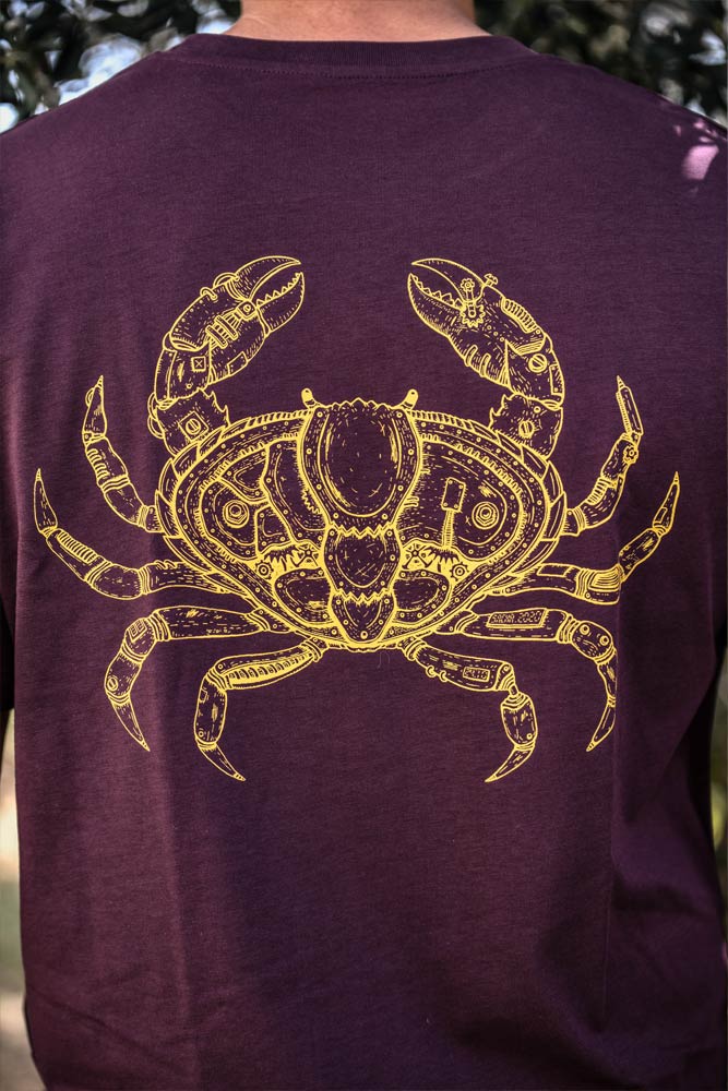 T-SHIRT HOMME CRABE MEKA