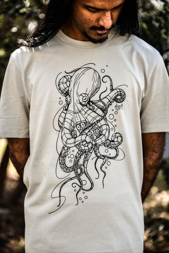 T-SHIRT HOMME OCTOPUS 2 - SÉRIE LIMITÉE