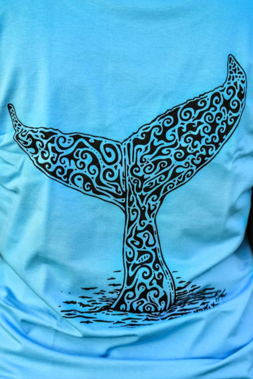 T-SHIRT FEMME QUEUE DE BALEINE