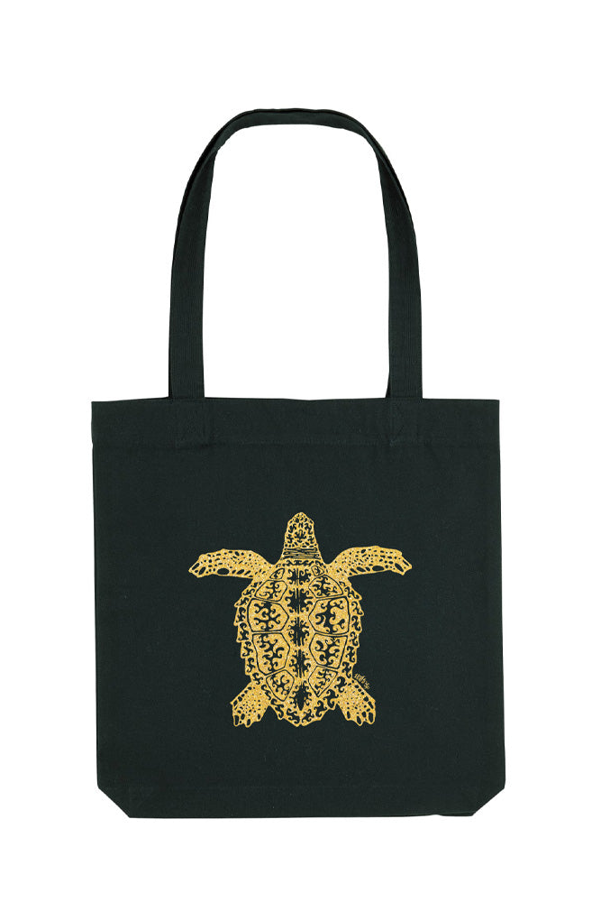 tote bag tortue coton bio bouftang