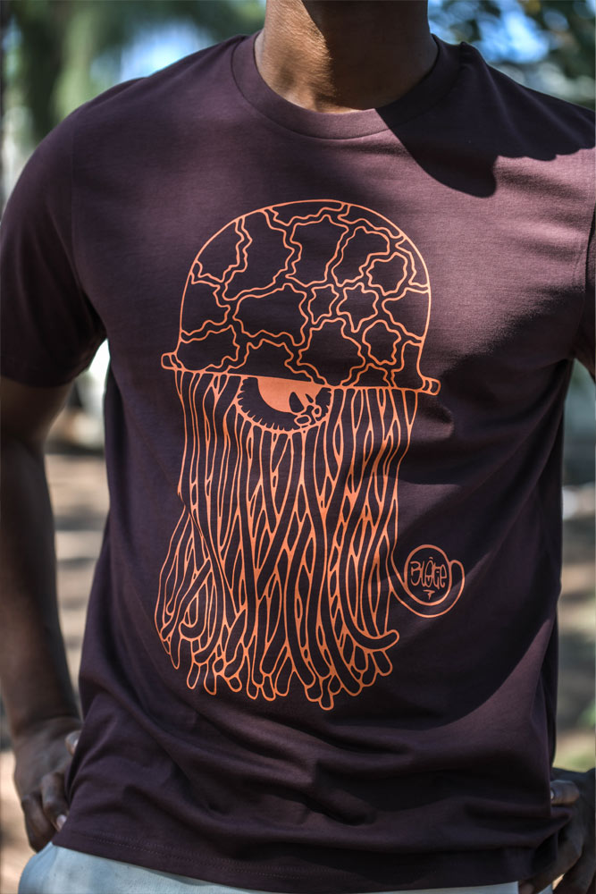 tshirt homme coton bio meduse