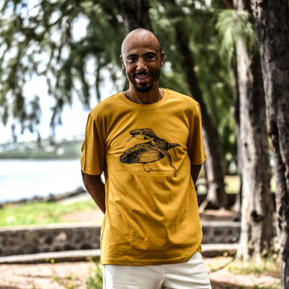 T-SHIRT HOMME BALEINES