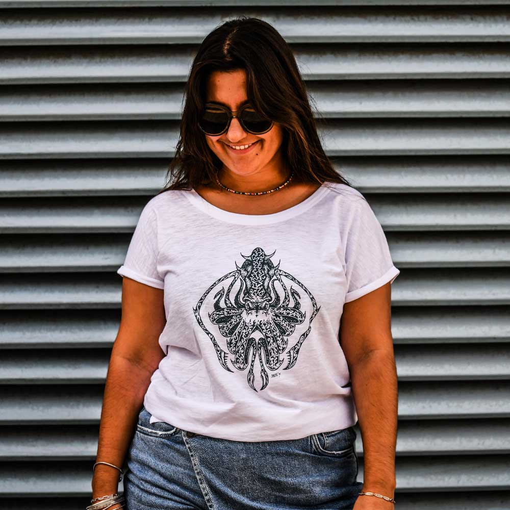 T-SHIRT FEMME LA PIEUVRE