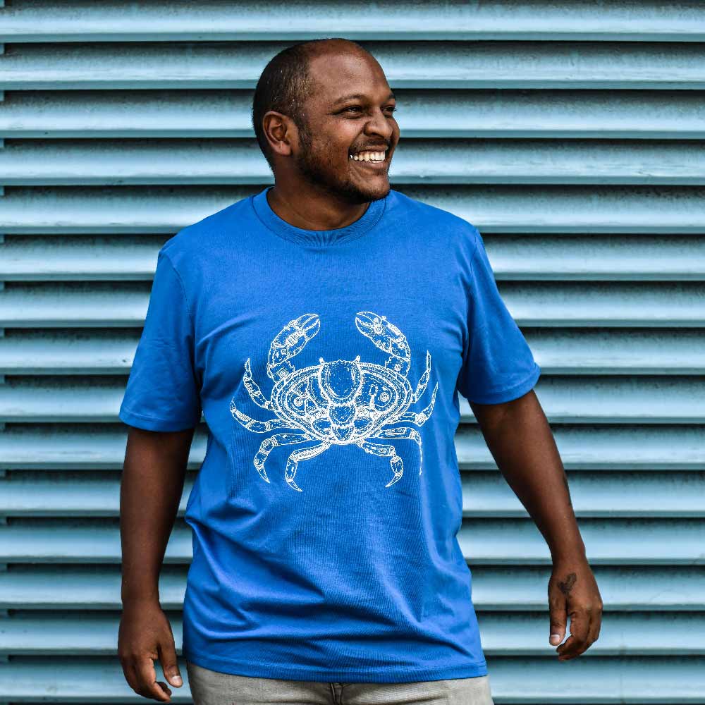 T-SHIRT HOMME CRABE MEKA
