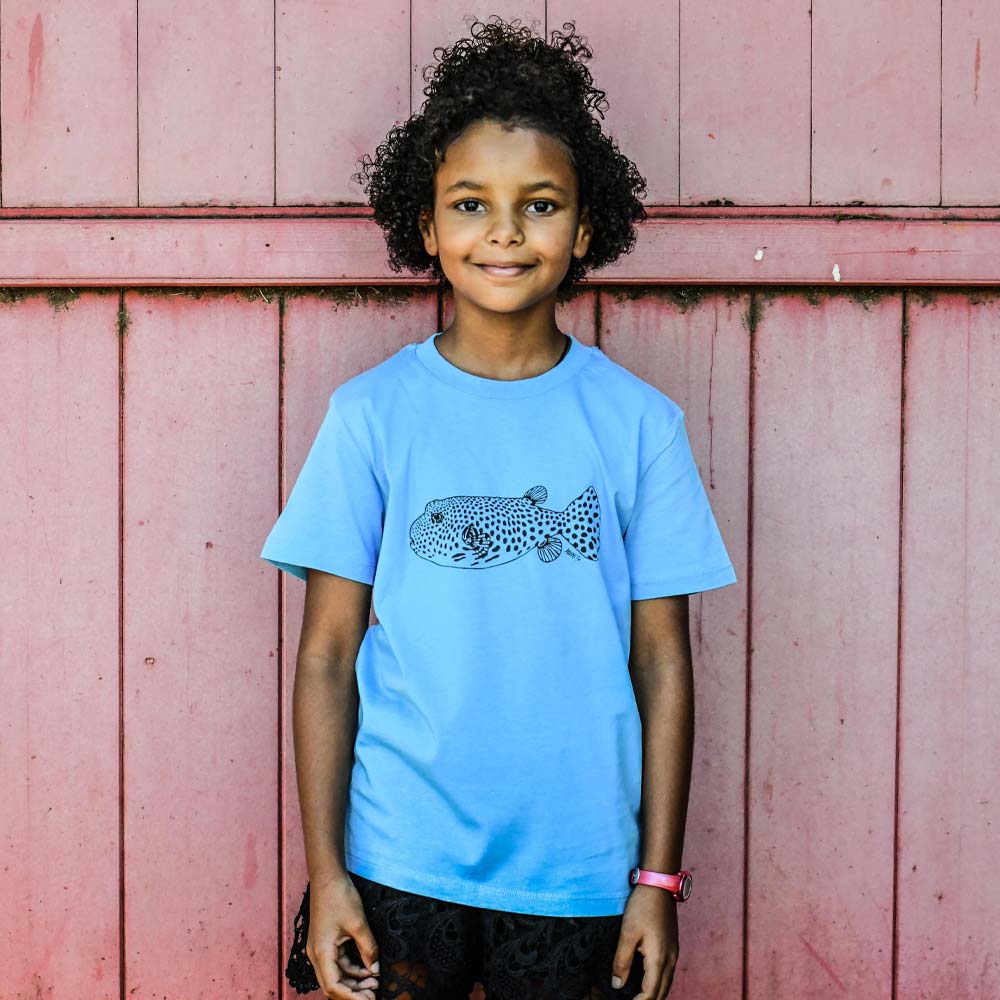 T-SHIRT ENFANT POISSON BALLON