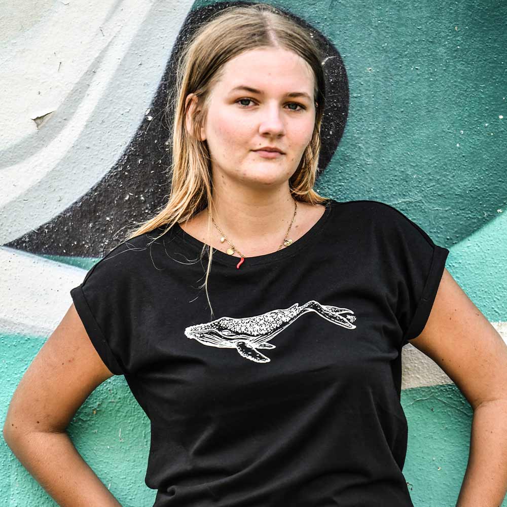 T-SHIRT FEMME BALEINE