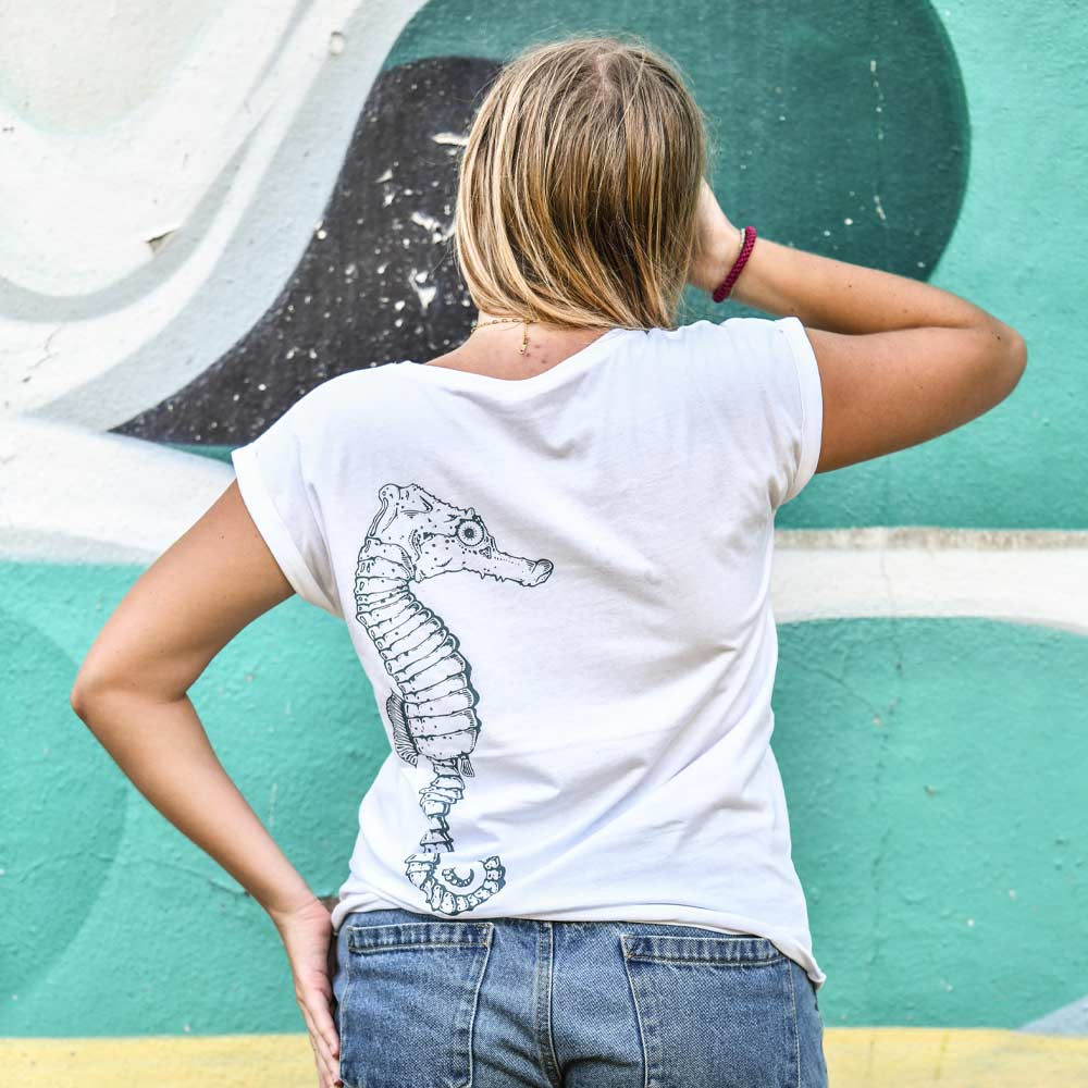 T-SHIRT FEMME HIPPOCAMPE