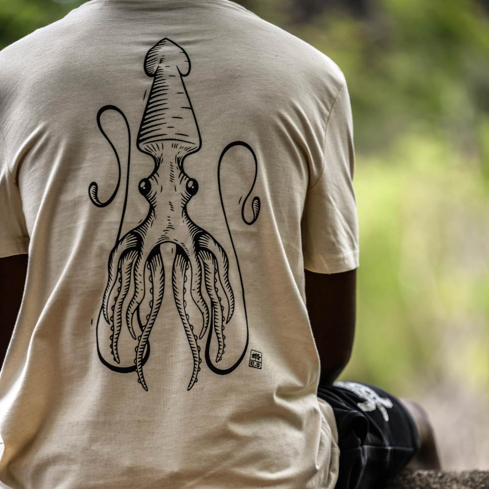 T-SHIRT HOMME CALAMAR - SÉRIE LIMITÉE