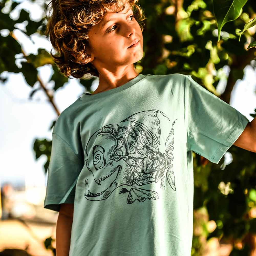 T-SHIRT ENFANT PSYCOFISH - SÉRIE LIMITÉE