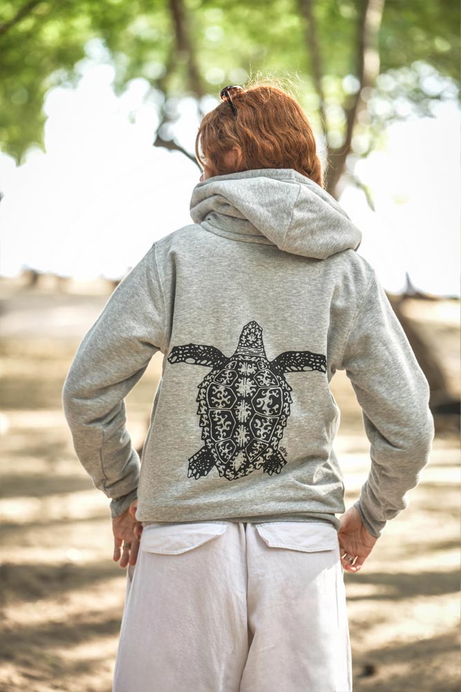 SWEAT MIXTE TORTUE CARET