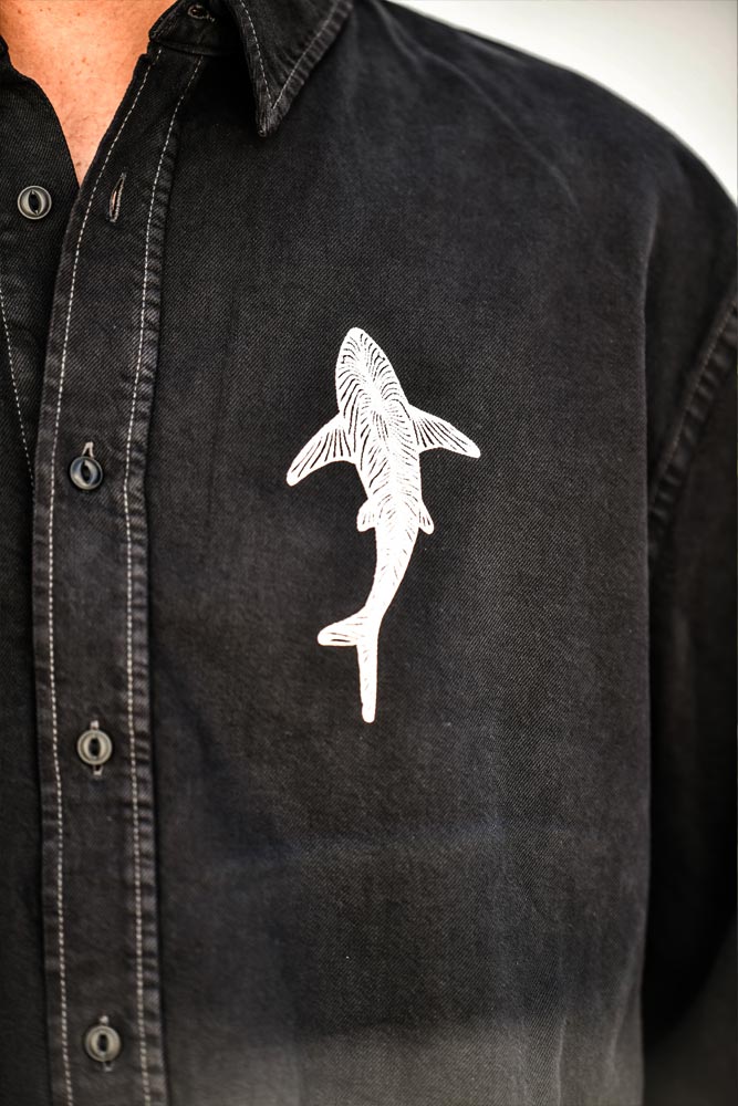 CHEMISE MIXTE REQUIN ZEBRE