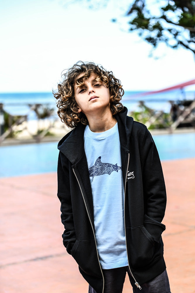 SWEAT ENFANT POISSON MECHANT