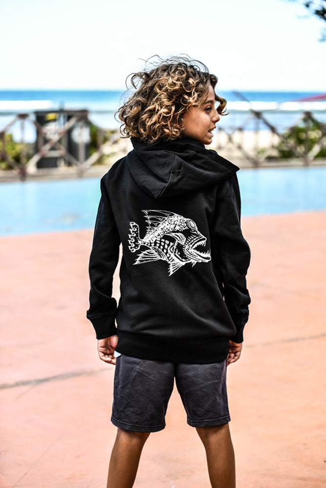 SWEAT ENFANT POISSON MECHANT