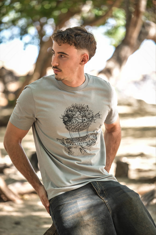 T-SHIRT HOMME MONTGOLFIERE