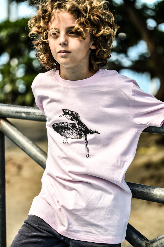 T-SHIRT ENFANT BALEINES