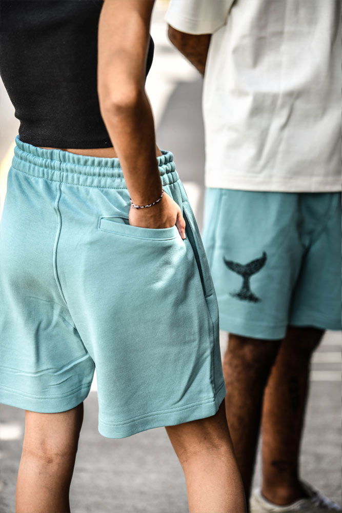 SHORT MIXTE QUEUE DE BALEINE