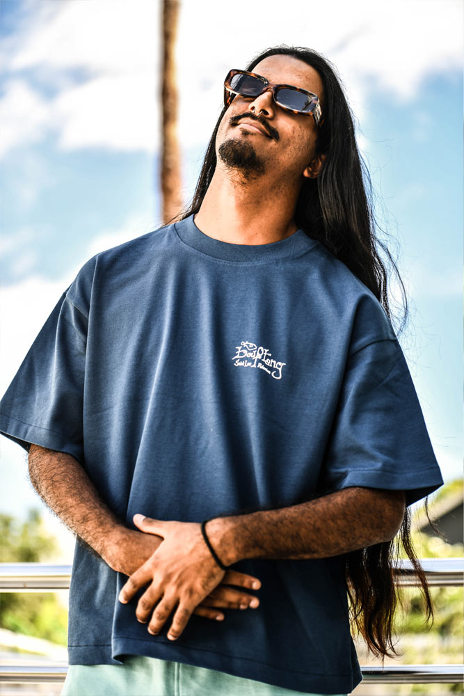 T-SHIRT HOMME POISSON MECHANT